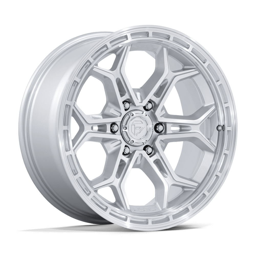 Fuel 1PC FC896 HEATHEN 20x9 Gloss Silver W/ Machined Face 6x135 20mm