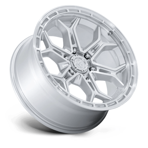 Fuel 1PC FC896 HEATHEN 20x9 Gloss Silver W/ Machined Face 6x135 20mm