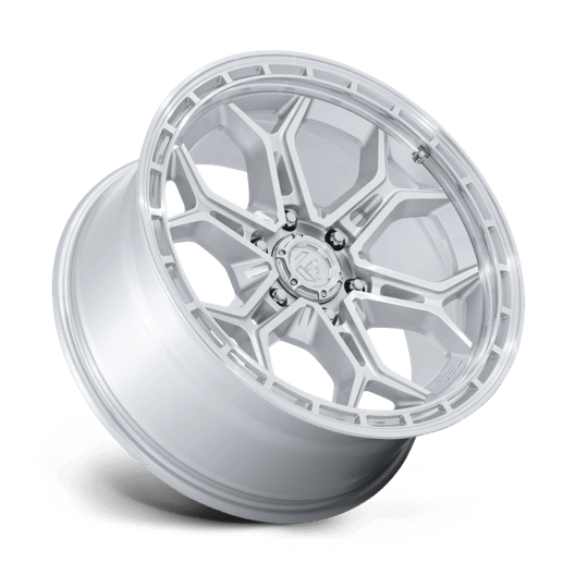 Fuel 1PC FC896 HEATHEN 20x9 Gloss Silver W/ Machined Face 6x135 20mm