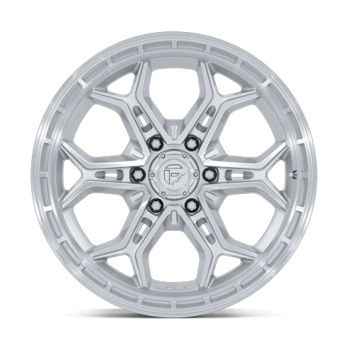Fuel 1PC FC896 HEATHEN 20x9 Gloss Silver W/ Machined Face 6x135 20mm
