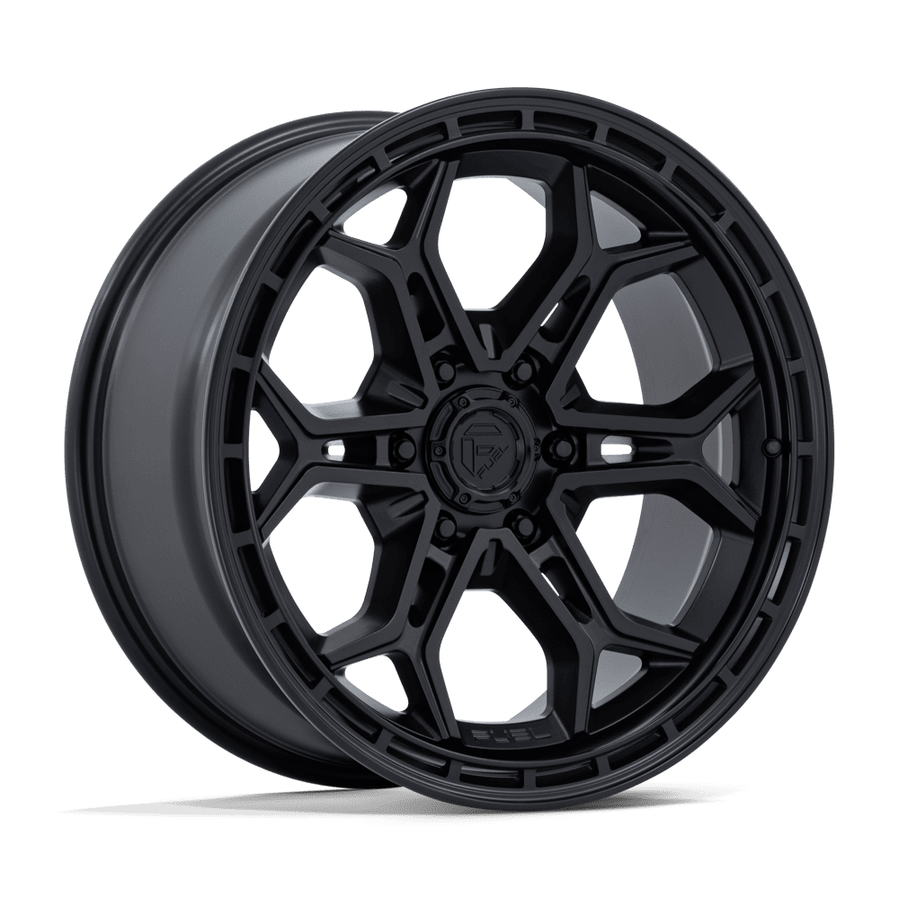 Fuel 1PC FC896 HEATHEN 20x9 Matte Black 6x135 20mm
