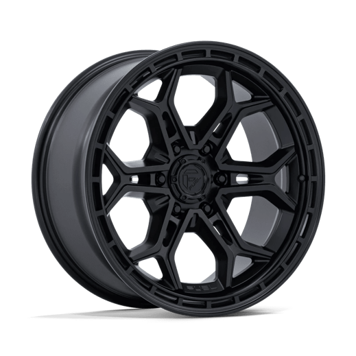 Fuel 1PC FC896 HEATHEN 20x9 Matte Black 6x135 20mm