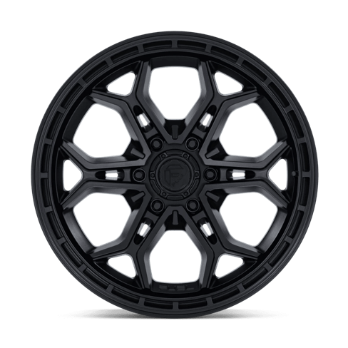 Fuel 1PC FC896 HEATHEN 20x9 Matte Black 6x135 20mm