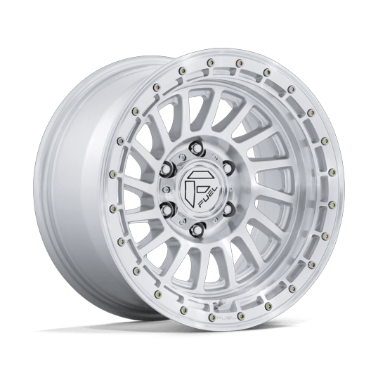 Fuel 1PC FC897 HAVOC 17x9 Gloss Silver W/ Machined Face 6x135 -12mm