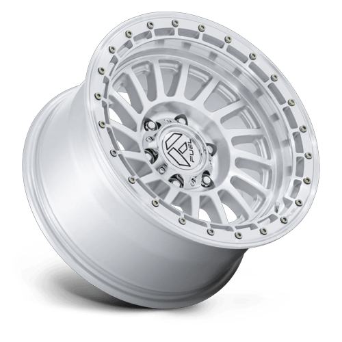 Fuel 1PC FC897 HAVOC 17x9 Gloss Silver W/ Machined Face 6x135 -12mm