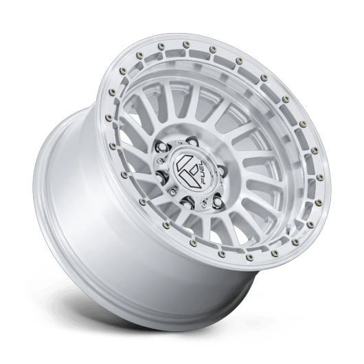 Fuel 1PC FC897 HAVOC 17x9 Gloss Silver W/ Machined Face 6x135 -12mm