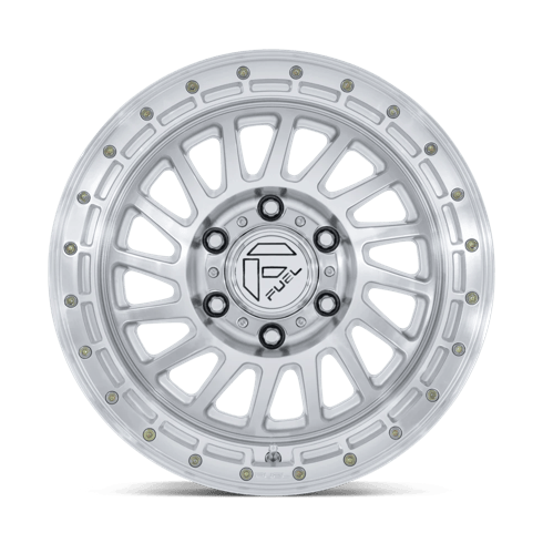 Fuel 1PC FC897 HAVOC 18x9 Gloss Silver W/ Machined Face 6x135 1mm