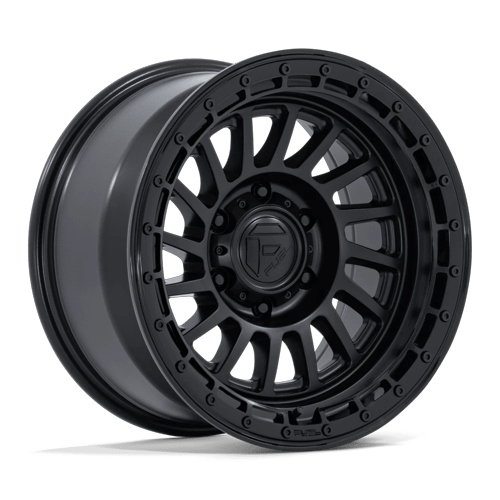Fuel 1PC FC897 HAVOC 17x9 Matte Black W/ Gloss Black Lip 6x135 1mm