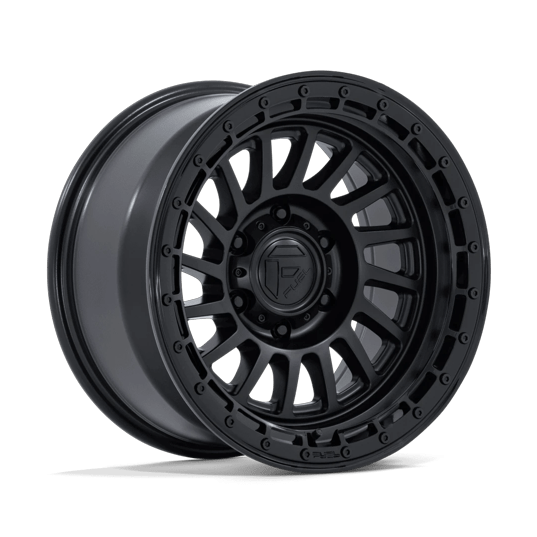 Fuel 1PC FC897 HAVOC 17x9 Matte Black W/ Gloss Black Lip 6x135 1mm