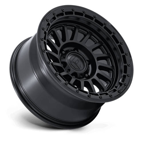 Fuel 1PC FC897 HAVOC 17x9 Matte Black W/ Gloss Black Lip 6x135 -12mm