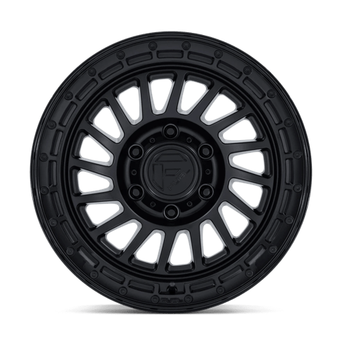 Fuel 1PC FC897 HAVOC 17x9 Matte Black W/ Gloss Black Lip 6x135 1mm