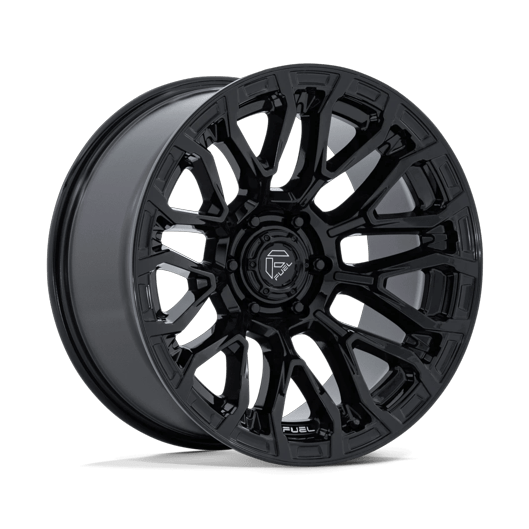 Fuel 1PC FC899 CHISEL 20x9 Gloss Black 6x135 20mm
