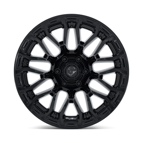Fuel 1PC FC899 CHISEL 20x9 Gloss Black 6x135 20mm