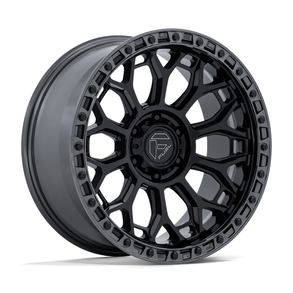 Fuel 1PC FC901 TALON 17x8.5 Gloss Black W/ Gunmetal Lip 6x135 25mm