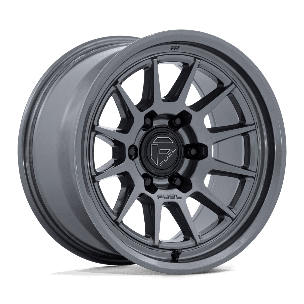 Fuel 1PC FC902 SPUR 17x9 Gloss Gunmetal 6x135 1mm
