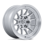 Fuel 1PC FC902 SPUR 17x8.5 Gloss Silver W/ Machined Face 6x135 25mm
