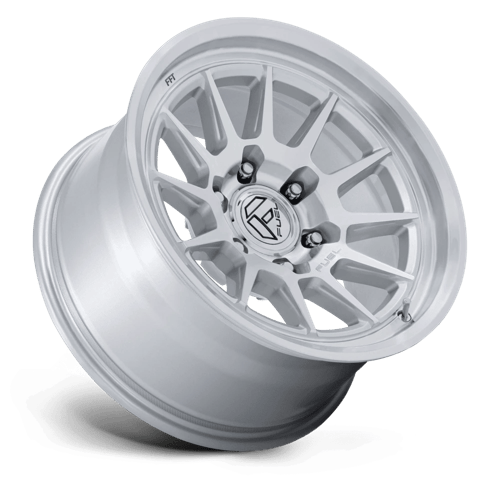 Fuel 1PC FC902 SPUR 17x9 Gloss Silver W/ Machined Face 6x135 -12mm