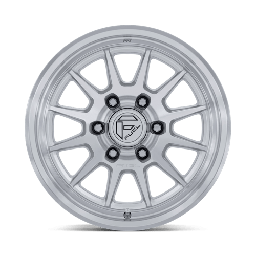 Fuel 1PC FC902 SPUR 17x9 Gloss Silver W/ Machined Face 6x135 1mm
