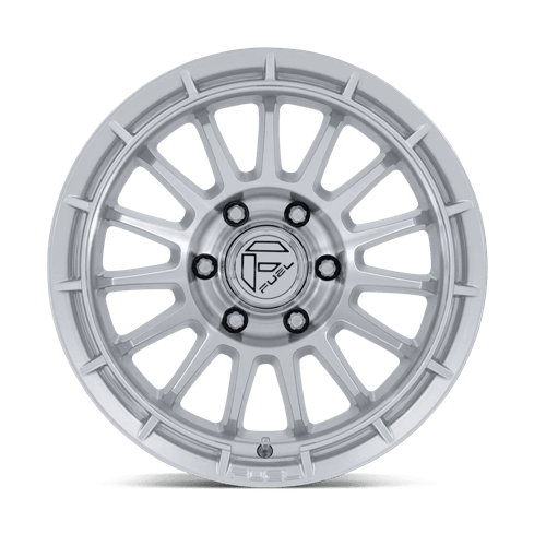Fuel 1PC FC905 ASCEND 17x9 Gloss Silver W/ Machined Face 6x135 1mm