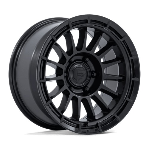 Fuel 1PC FC905 ASCEND 17x9 Matte Black W/ Gloss Black Lip 6x135 -12mm