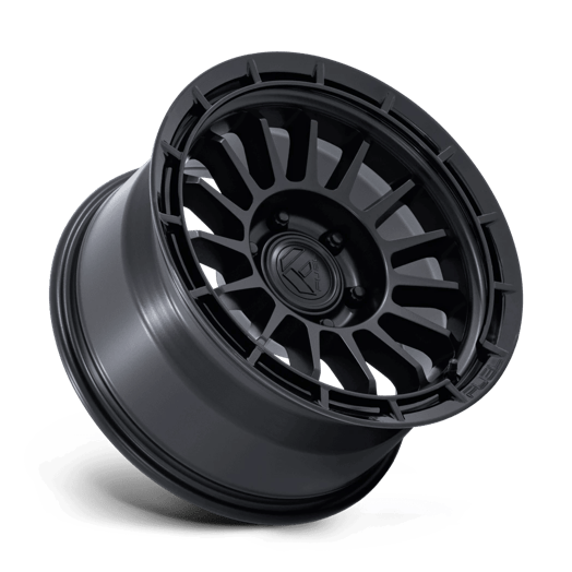 Fuel 1PC FC905 ASCEND 17x8.5 Matte Black W/ Gloss Black Lip 6x135 25mm