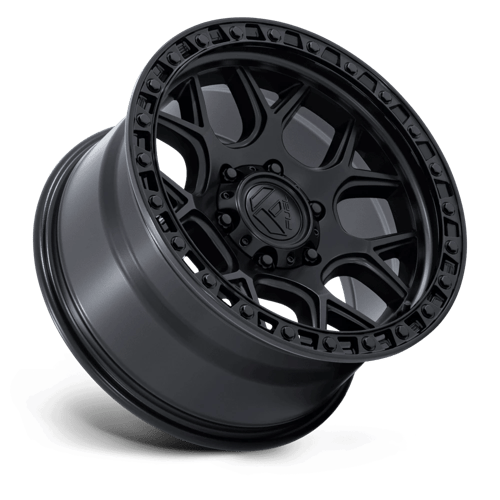 Fuel 1PC FC908 PUMA 17x9 Matte Black W/ Gloss Black Lip 6x135 1mm