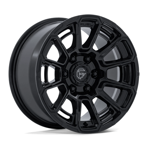 Fuel 1PC FC910 FOXHOUND 17x9 Gloss Black 6x135 1mm