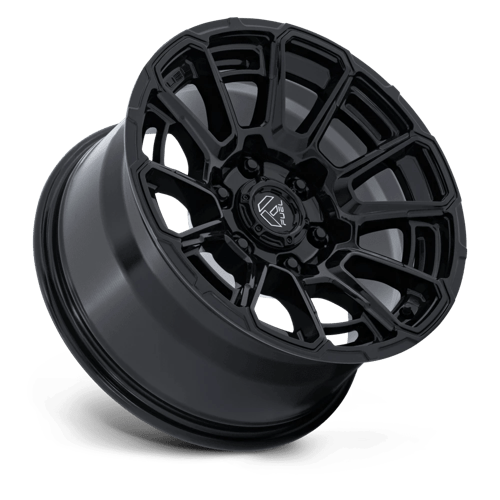 Fuel 1PC FC910 FOXHOUND 17x9 Gloss Black 6x135 1mm