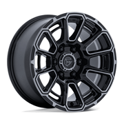 Fuel 1PC FC910 FOXHOUND 17x9 Gloss Black Dark Tinted Clear 6x135 1mm