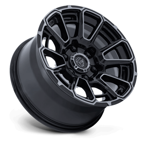 Fuel 1PC FC910 FOXHOUND 17x9 Gloss Black Dark Tinted Clear 6x135 1mm