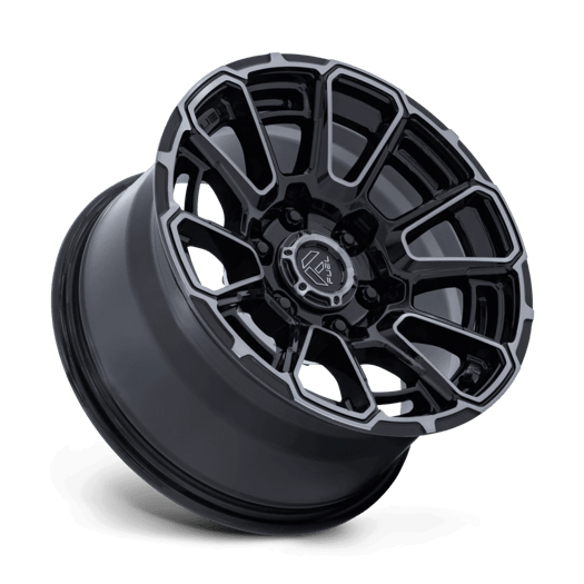 Fuel 1PC FC910 FOXHOUND 17x9 Gloss Black Dark Tinted Clear 6x135 1mm