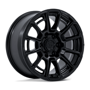 Fuel 1PC FC910 FOXHOUND 18x9 Blackout 6x135 1mm
