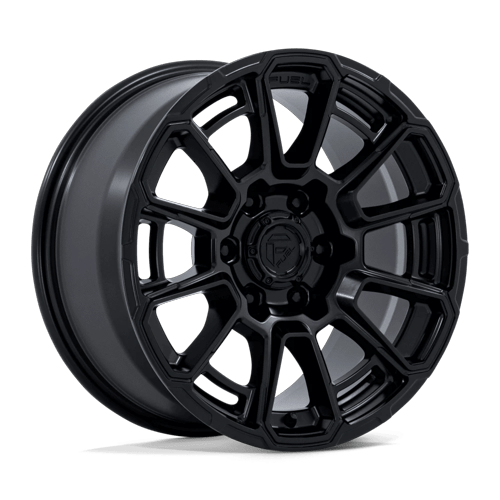 Fuel 1PC FC910 FOXHOUND 18x9 Blackout 6x135 1mm