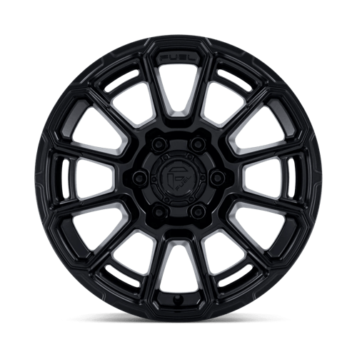 Fuel 1PC FC910 FOXHOUND 18x9 Blackout 6x135 1mm