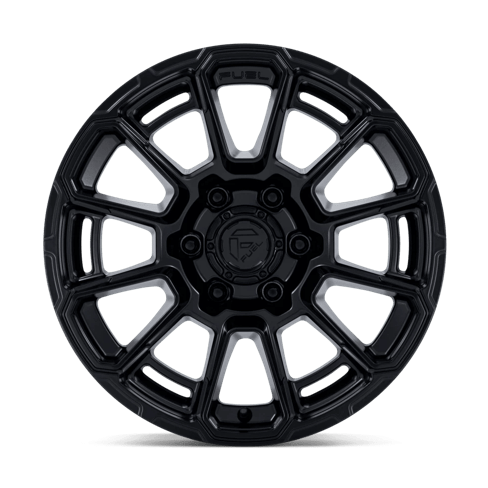 Fuel 1PC FC910 FOXHOUND 18x9 Blackout 6x135 1mm