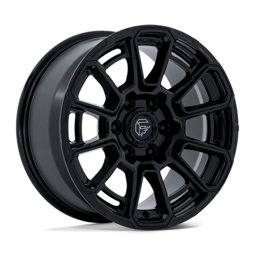 Fuel 1PC FC910 FOXHOUND 18x9 Gloss Black 6x135 1mm