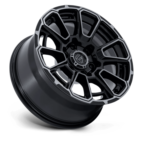 Fuel 1PC FC910 FOXHOUND 18x9 Gloss Black Dark Tinted Clear 6x135 1mm