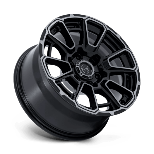 Fuel 1PC FC910 FOXHOUND 18x9 Gloss Black Dark Tinted Clear 6x135 1mm