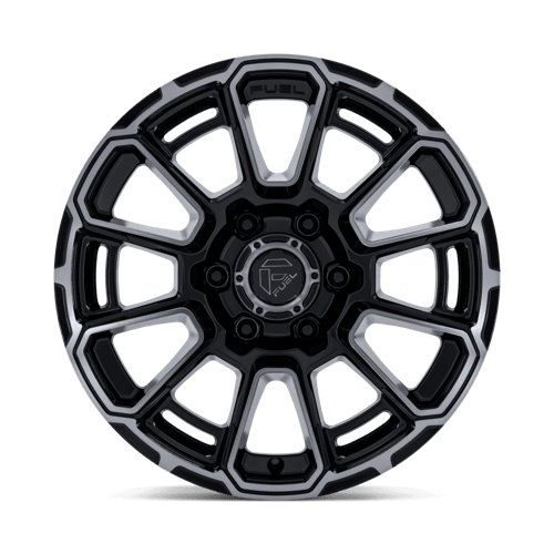Fuel 1PC FC910 FOXHOUND 18x9 Gloss Black Dark Tinted Clear 6x135 1mm