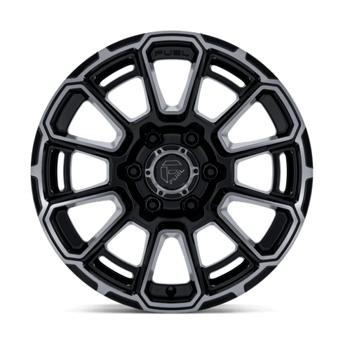 Fuel 1PC FC910 FOXHOUND 18x9 Gloss Black Dark Tinted Clear 6x135 1mm