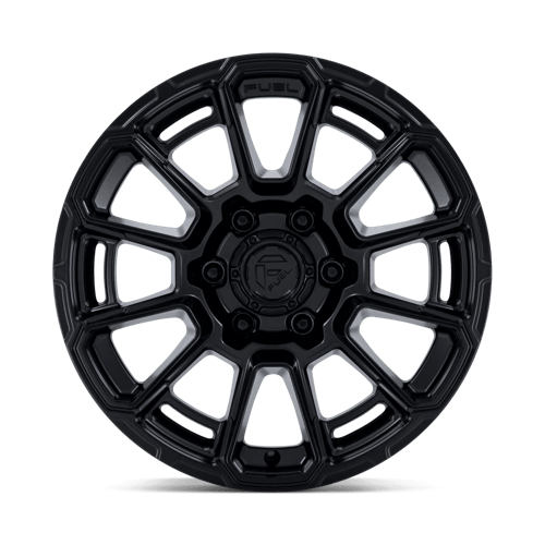 Fuel 1PC FC910 FOXHOUND 18x9 Blackout 6x135 20mm