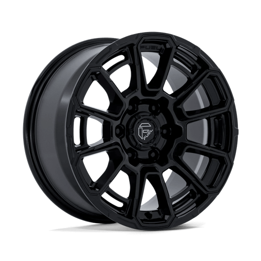 Fuel 1PC FC910 FOXHOUND 18x9 Gloss Black 6x135 20mm