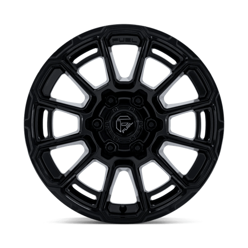 Fuel 1PC FC910 FOXHOUND 18x9 Gloss Black 6x135 20mm