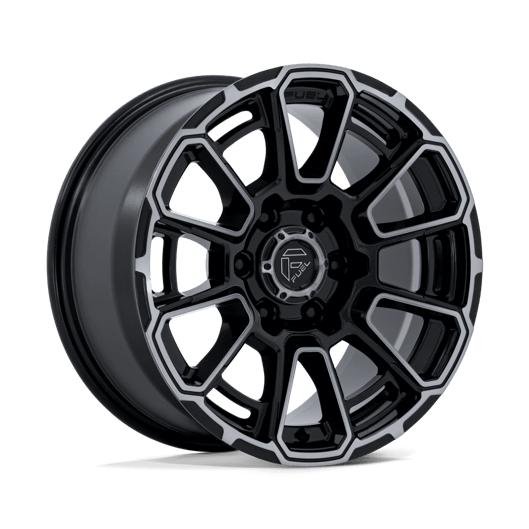 Fuel 1PC FC910 FOXHOUND 18x9 Gloss Black Dark Tinted Clear 6x135 20mm