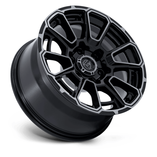 Fuel 1PC FC910 FOXHOUND 18x9 Gloss Black Dark Tinted Clear 6x135 20mm