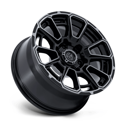 Fuel 1PC FC910 FOXHOUND 18x9 Gloss Black Dark Tinted Clear 6x135 20mm