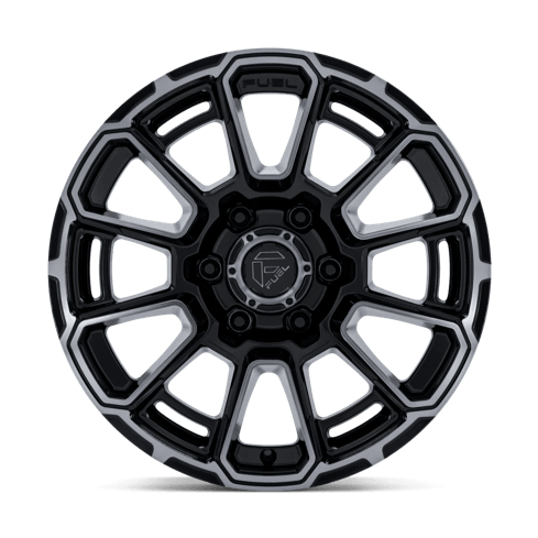 Fuel 1PC FC910 FOXHOUND 18x9 Gloss Black Dark Tinted Clear 6x135 20mm