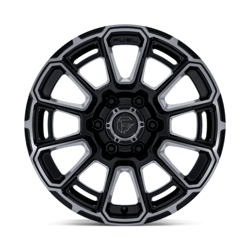 Fuel 1PC FC910 FOXHOUND 18x9 Gloss Black Dark Tinted Clear 6x135 20mm