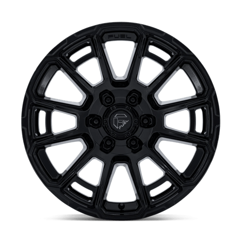 Fuel 1PC FC910 FOXHOUND 20x9 Gloss Black 6x135 20mm