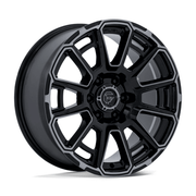 Fuel 1PC FC910 FOXHOUND 20x9 Gloss Black Dark Tinted Clear 6x135 20mm